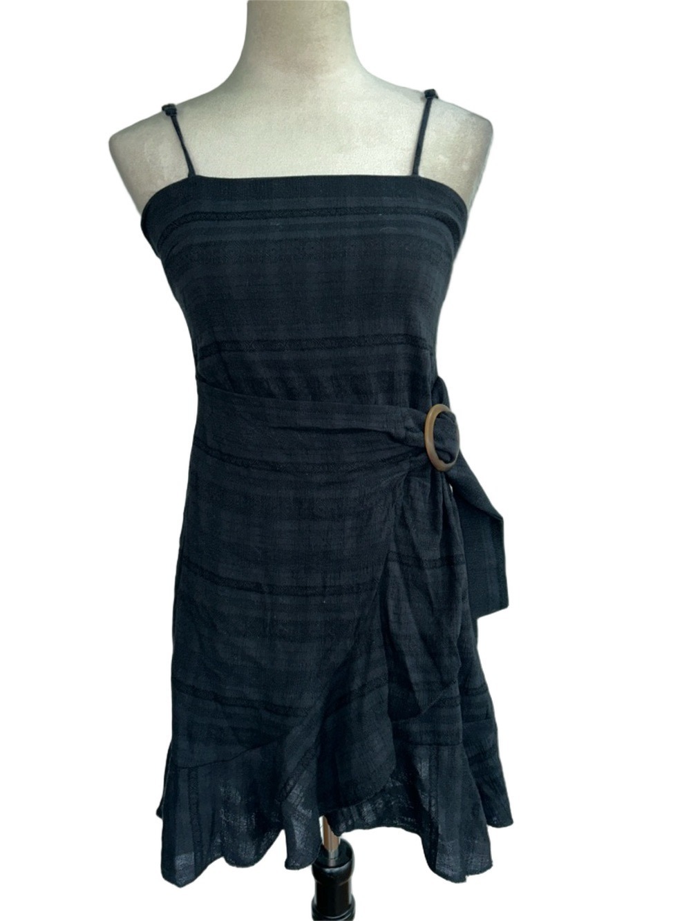 American Eagle: NWT: Black Wrap Dress: Size Small